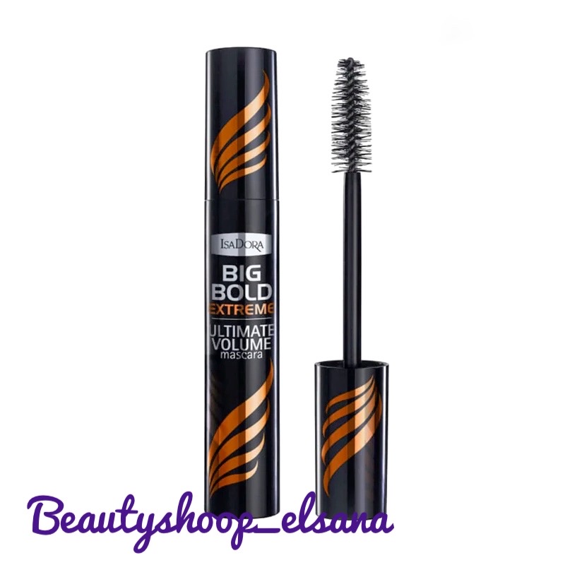 ریمل حجم دهنده ایزادورا مدل Big Bold Extreme – مشکی و فوق‌العاده حجیم‌کننده