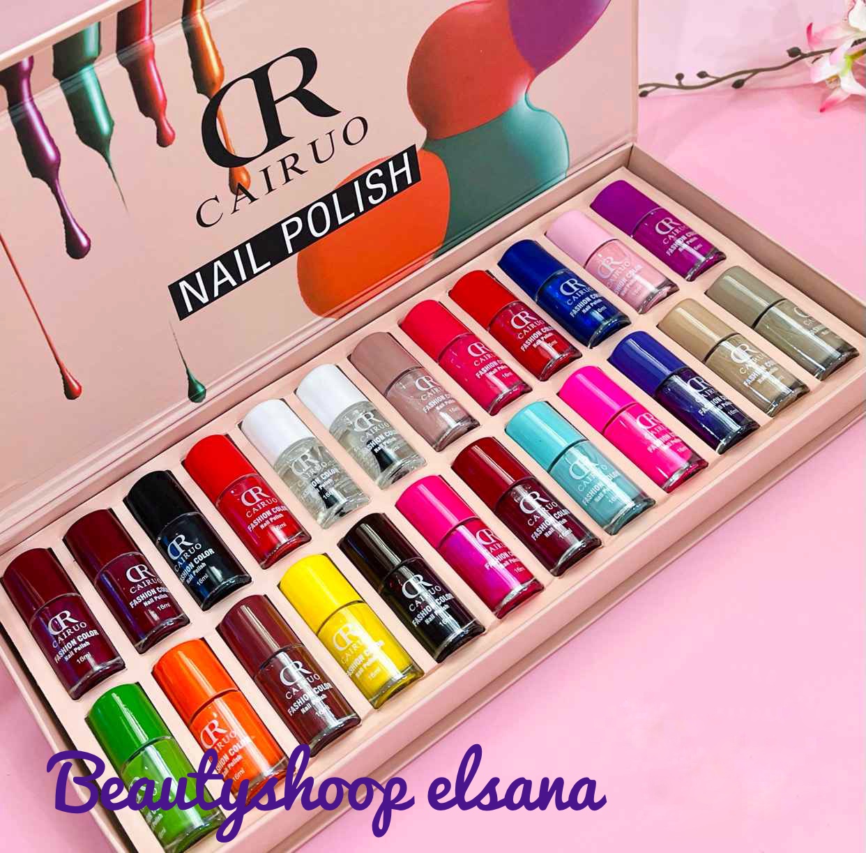 پک لاک ناخن Handa Beauty – مجموعه ۲۴ عددی ارسال به صورت رندوم