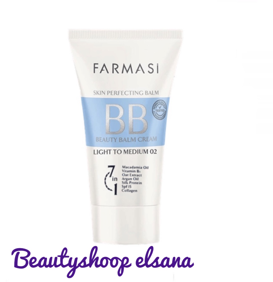 بی بی کرم فارماسی شماره 02 رنگ Light to Medium