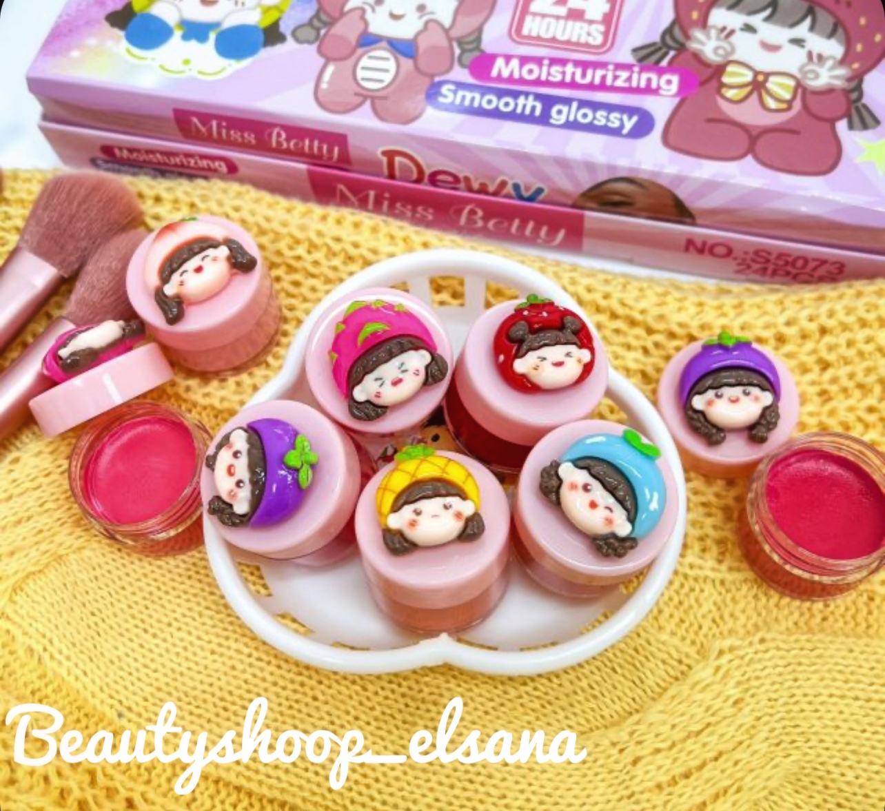 موس لب و گونه دختر میوه‌ای Miss Betty