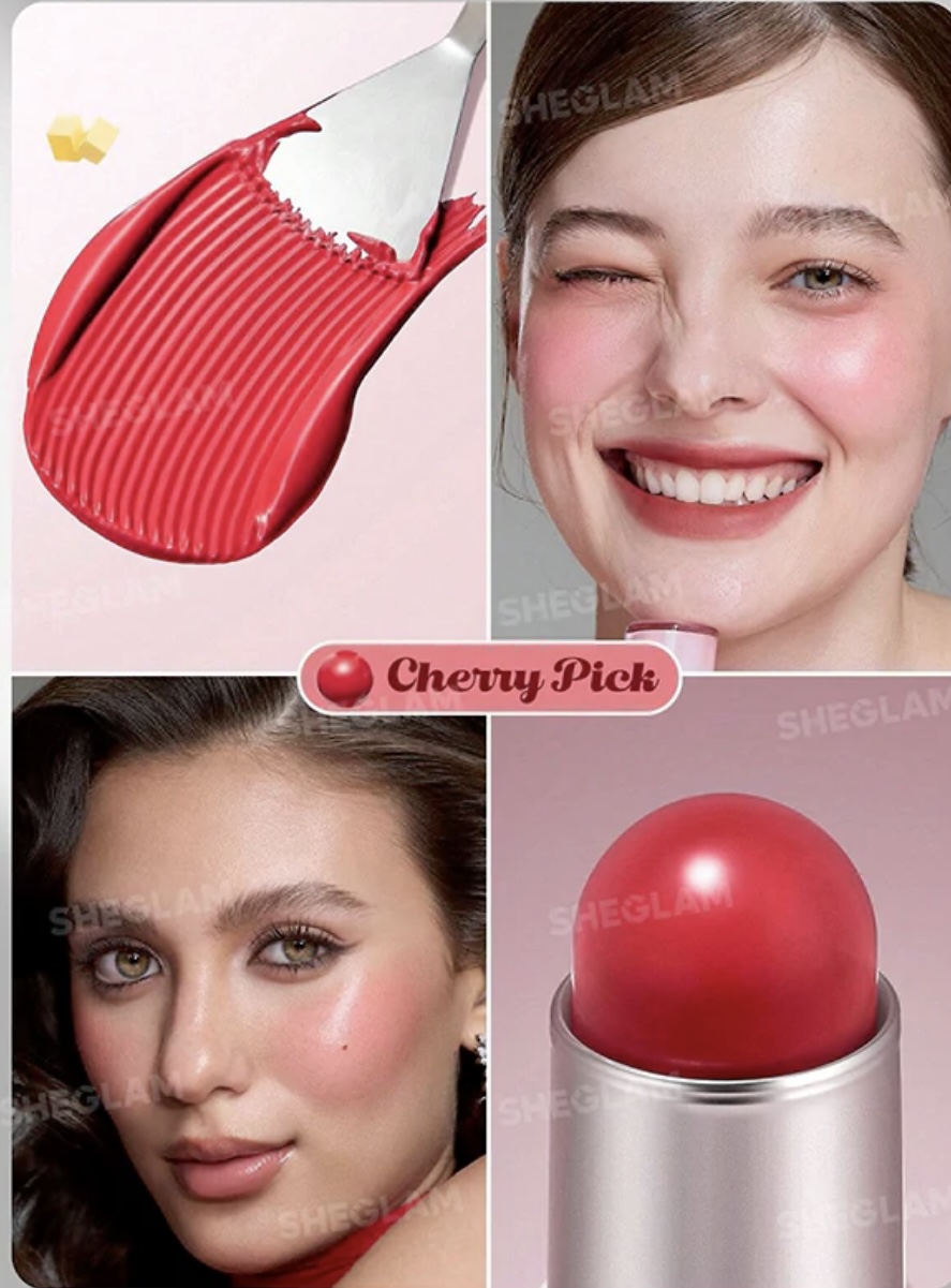 رژگونه استیکی شیگلم مدل BUTTERY BLISS رنگ CHERRY PICK
