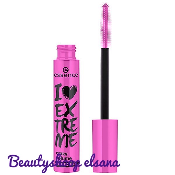 ریمل صورتی اسنس مدل I Love Extreme Crazy Volume