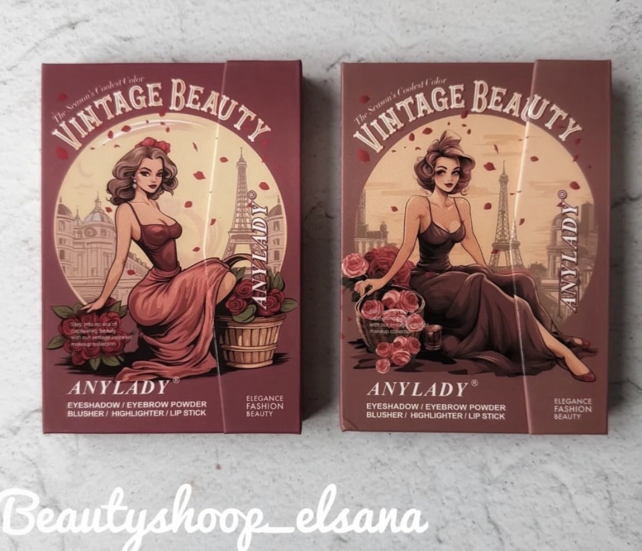 پالت سایه کیفی آنی لیدی – طرح الیزابت